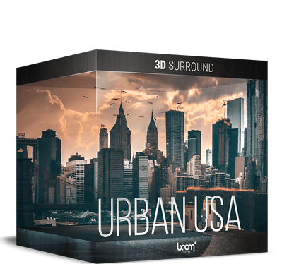 BOOM LIBRARY Cinematic Effects & Sound Samples Boom Urban USA 3D Surround Sound Effects