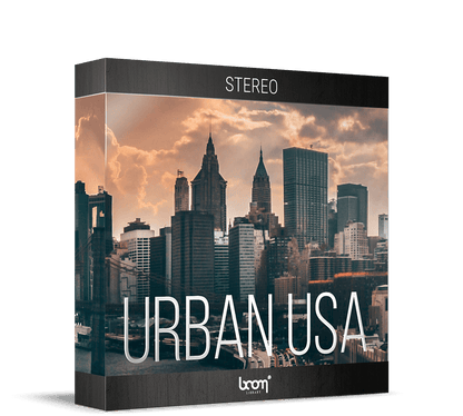 BOOM LIBRARY Cinematic Effects & Sound Samples Boom Urban USA Stereo Sound Effects – Professional Audio Software & Plugin
