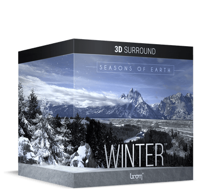 BOOM LIBRARY Cinematic Effects & Sound Samples Boom Winter Ambience 3D Surround