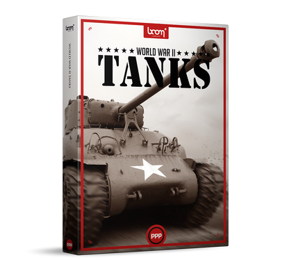 BOOM LIBRARY Cinematic Effects & Sound Samples Boom World War 2 Tanks: Authentic Tank Sounds – Professional Audio Software & Plugin