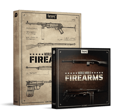 BOOM LIBRARY Cinematic Effects & Sound Samples Boom World War II Firearms Bundle: World War II Firearms Sound Effects Bundle – Professional Audio Software & Plugin
