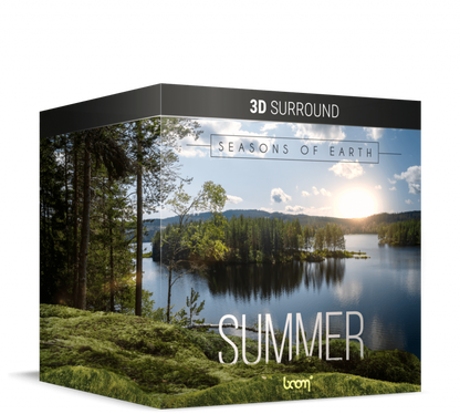 BOOM LIBRARY Cinematic Effects & Sound Samples SEASONS OF EARTH – SUMMER Surround: Summer Ambience – Professional Audio Software & Plugin