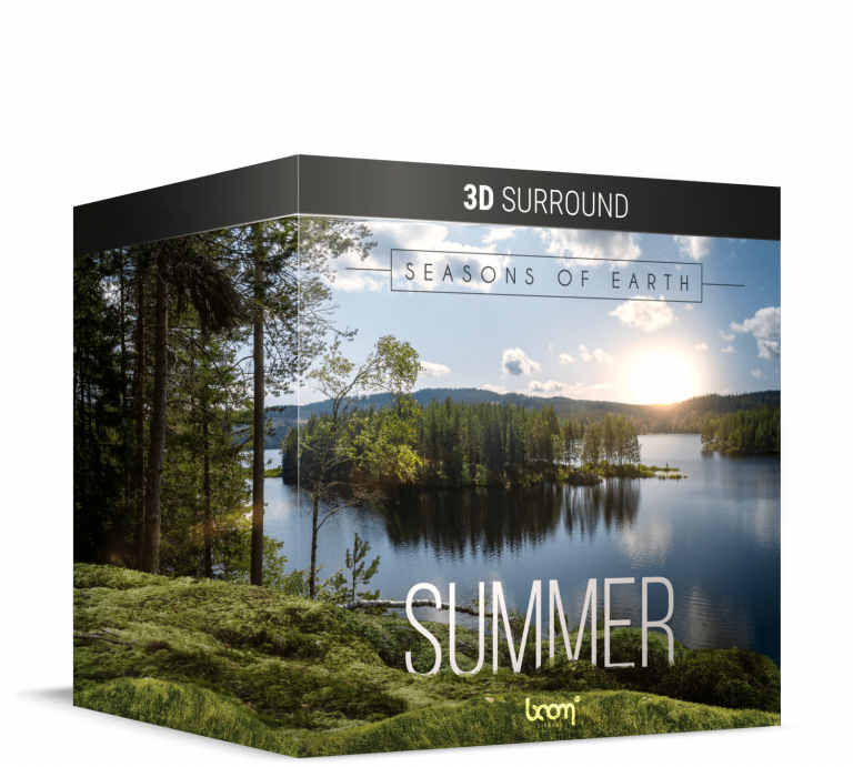BOOM LIBRARY Cinematic Effects & Sound Samples SEASONS OF EARTH – SUMMER Surround: Summer Ambience – Professional Audio Software & Plugin