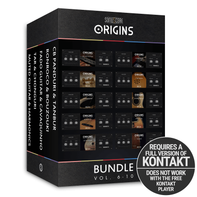 BOOM LIBRARY Cinematic Effects & Sound Samples Sonuscore Origins Bundle Vol. 6-10: Instrument Bundle – Professional Audio Software & Plugin