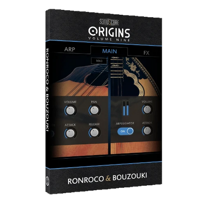 BOOM LIBRARY Cinematic Effects & Sound Samples Sonuscore Origins Vol.9 Ronroco & Bouzouki: Ronroco and Bouzouki