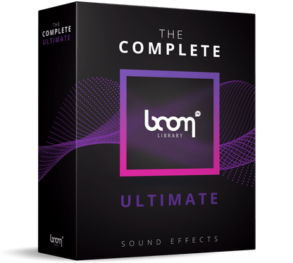 BOOM LIBRARY Cinematic Effects & Sound Samples The Complete BOOM Ultimate STEREO Sound Effects Library