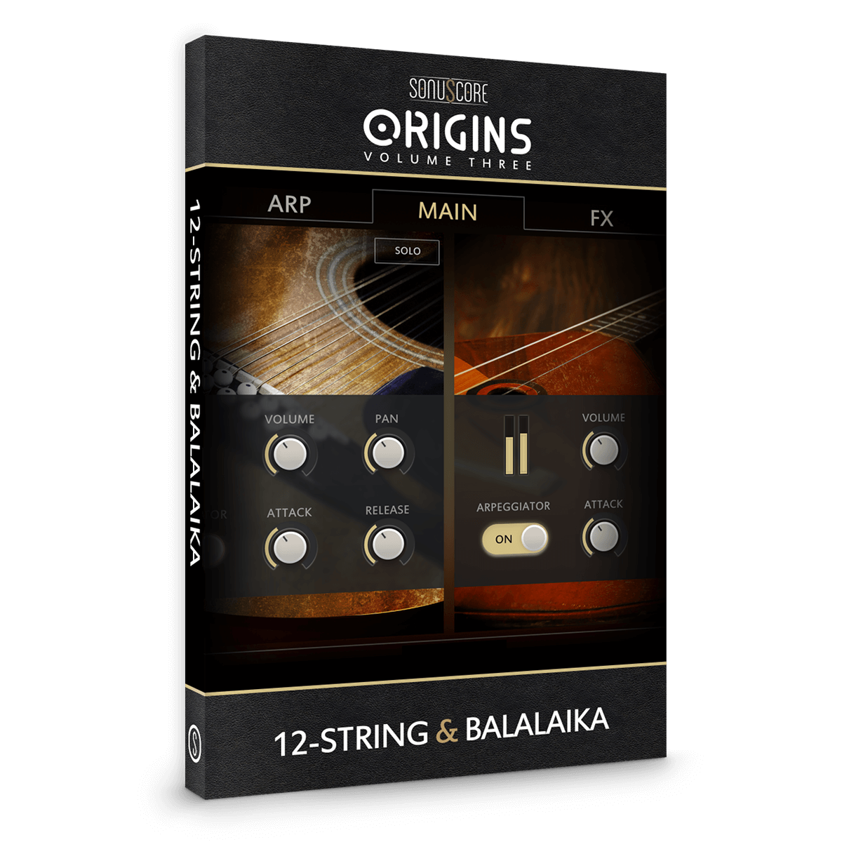 BOOM LIBRARY Virtual Instruments Sonuscore Origins Vol. 3: 12-String & Balalaika: 12-String and Balalaika