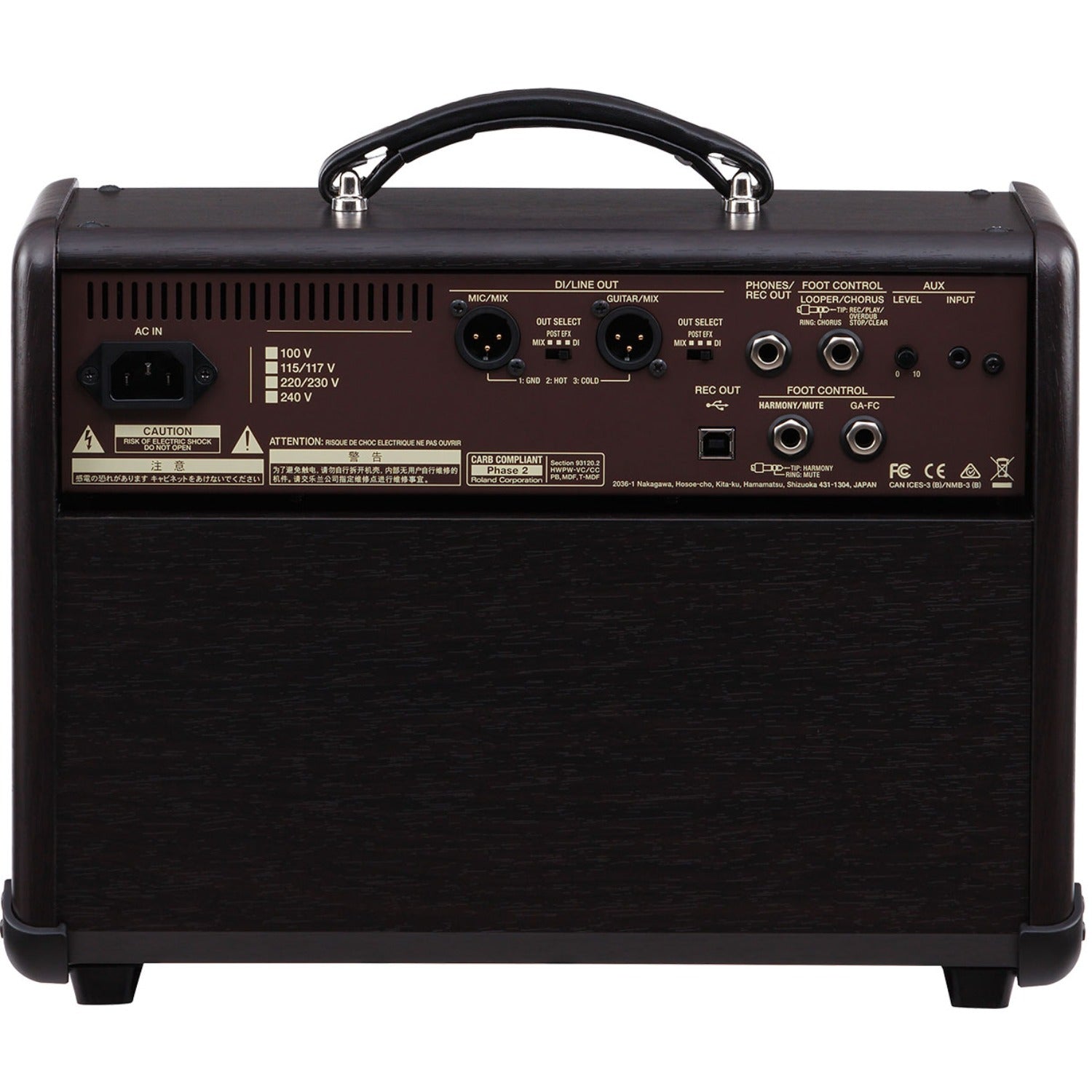 Boss Acoustic Guitar Amplifiers Boss ACS-LIVE Acoustic Singer Live Guitar Amplifier