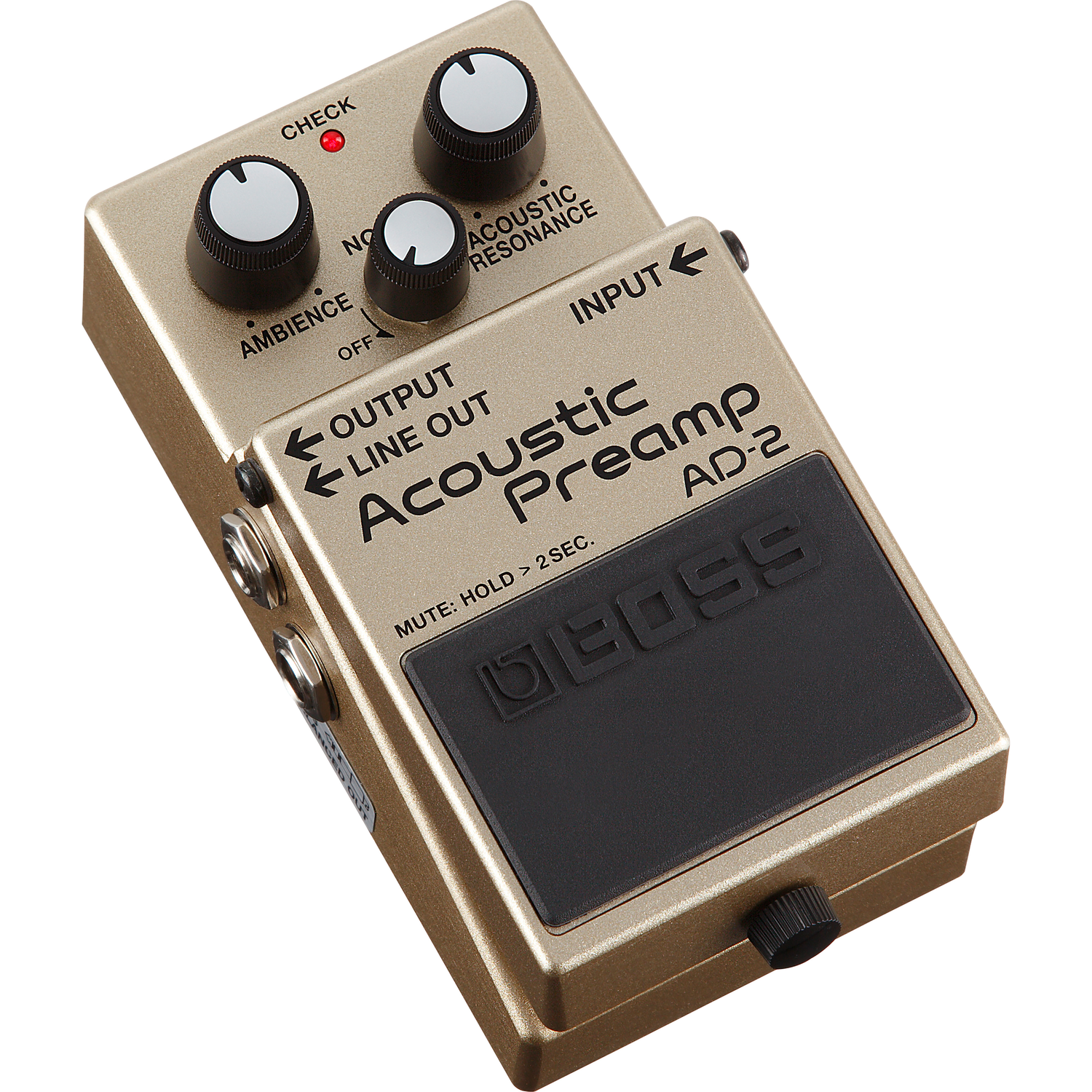 Boss Acoustic Guitar Effects Boss AD-2 Acoustic Preamp Effect Pedal