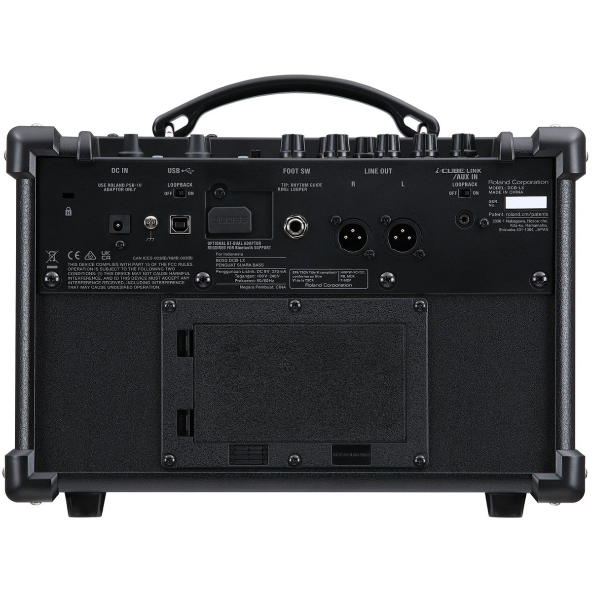 Boss Bass Combo Amplifiers Boss Dual Cube LX Bass Amplifier