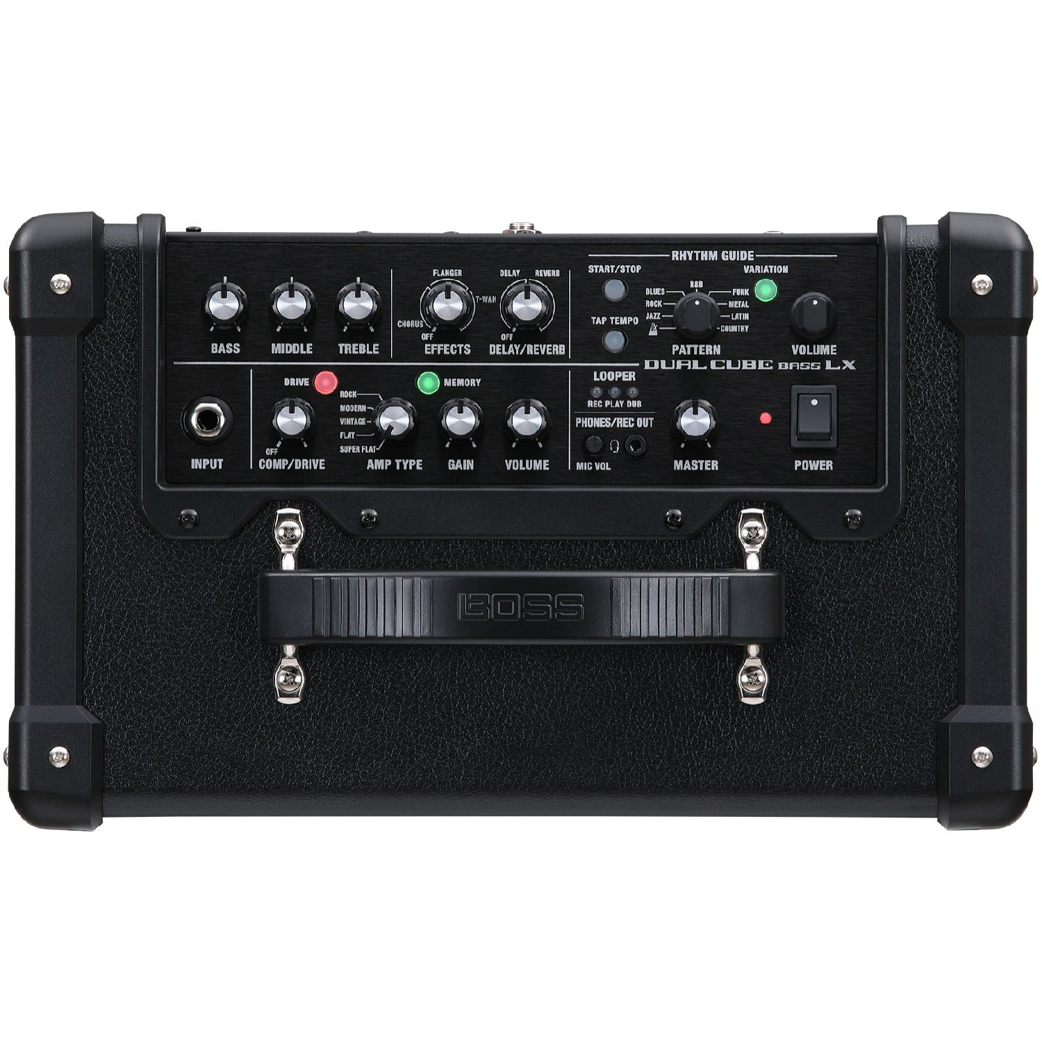 Boss Bass Combo Amplifiers Boss Dual Cube LX Bass Amplifier