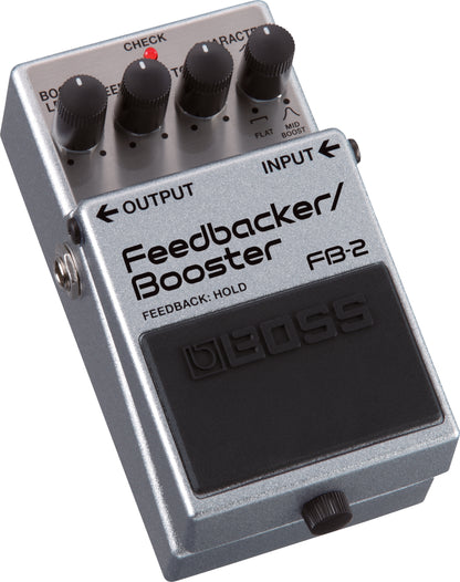 Boss Boost Pedals Boss FB-2 Feedbacker and Booster Guitar Effects Pedal