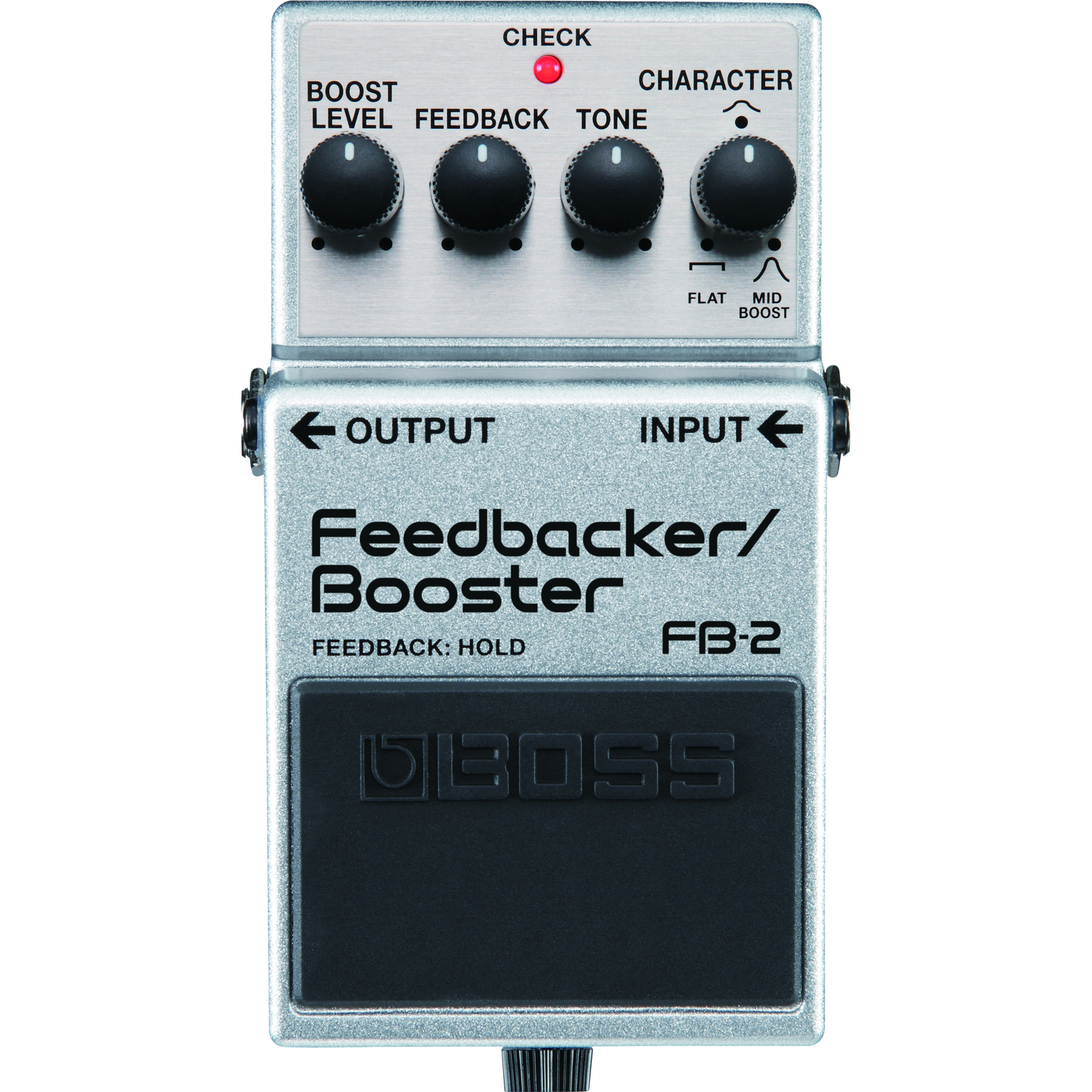 Boss Boost Pedals Boss FB-2 Feedbacker and Booster Guitar Effects Pedal