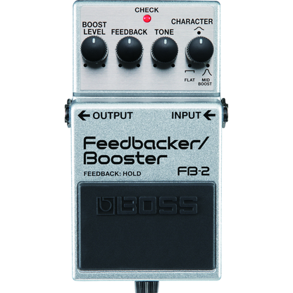 Boss Boost Pedals Boss FB-2 Feedbacker and Booster Guitar Effects Pedal