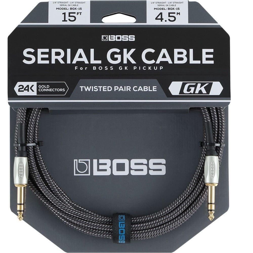 boss cables and connectors boss bgk-15 serial gk cable