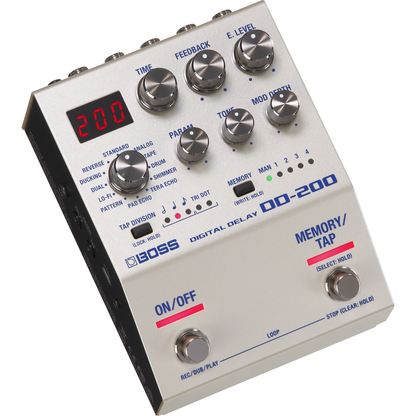 Boss Delay Pedals Boss DD-200 Digital Delay Guitar Effect Pedal