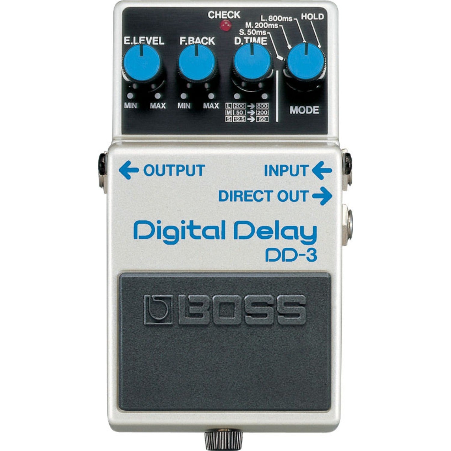 Boss Delay Pedals Boss DD-3 Digital Delay Guitar Effects Pedal