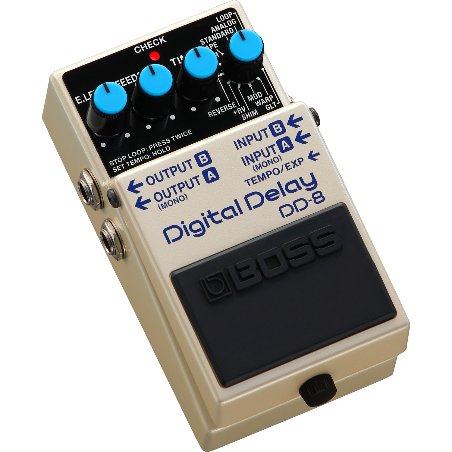 Boss Delay Pedals Boss DD-8 Digital Delay Pedal for Electric Guitars