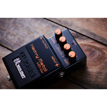 Boss Distortion Pedals Black Boss HM-2W Heavy Metal Waza Craft Distortion Pedal 