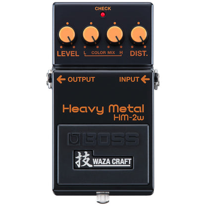 Boss Distortion Pedals Black Boss HM-2W Heavy Metal Waza Craft Distortion Pedal 