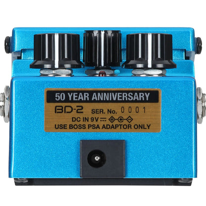 Boss Distortion Pedals Boss BD-2-B50A Blues Driver 50th Anniversary Compact Pedal