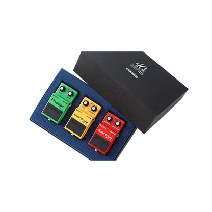 boss effect pedals boss box-40 compact pedal 40th anniversary box set
