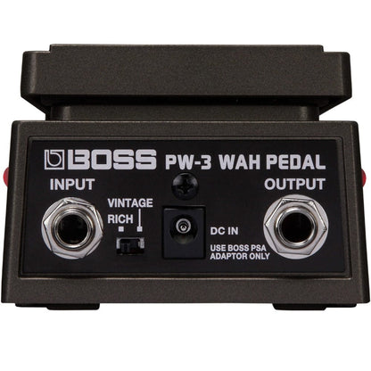 boss effect pedals boss pw-3 wah pedal