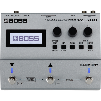 Boss Effect Pedals Boss VE-500 Vocal Performer