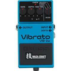 Boss Effect Pedals Boss Waza Craft VB-2W Vibrato Guitar Effects Pedal