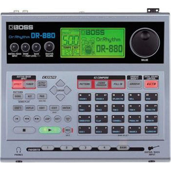 boss electronic drum kits boss dr-880 dr. rhythm drum machine