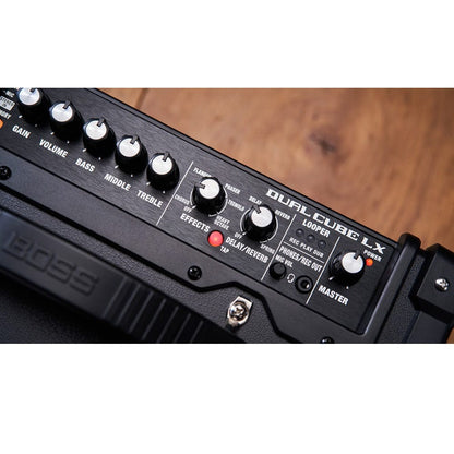 boss guitar amplifiers boss dual cube lx guitar amplifier