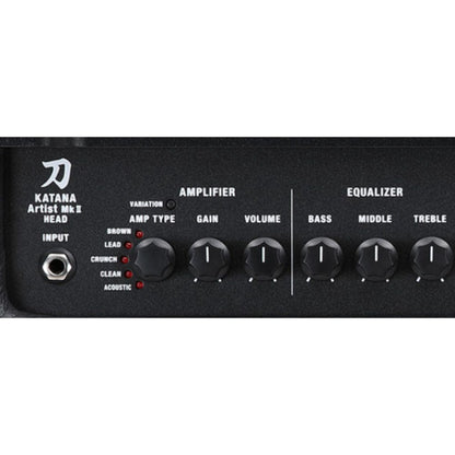 boss guitar amplifiers boss katana artist mkii guitar amplifier head