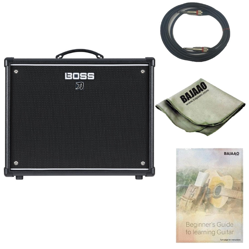 Boss Guitar Combo Amplifiers Bundle Boss Katana 100 Gen 3 100 Watt 12 Inch Combo Guitar Amplifier