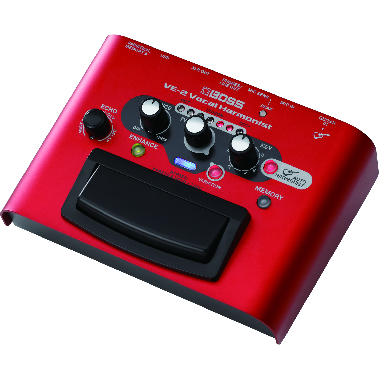 Boss Guitar Processors Boss VE-2 Vocal Harmonist and Effects Processor