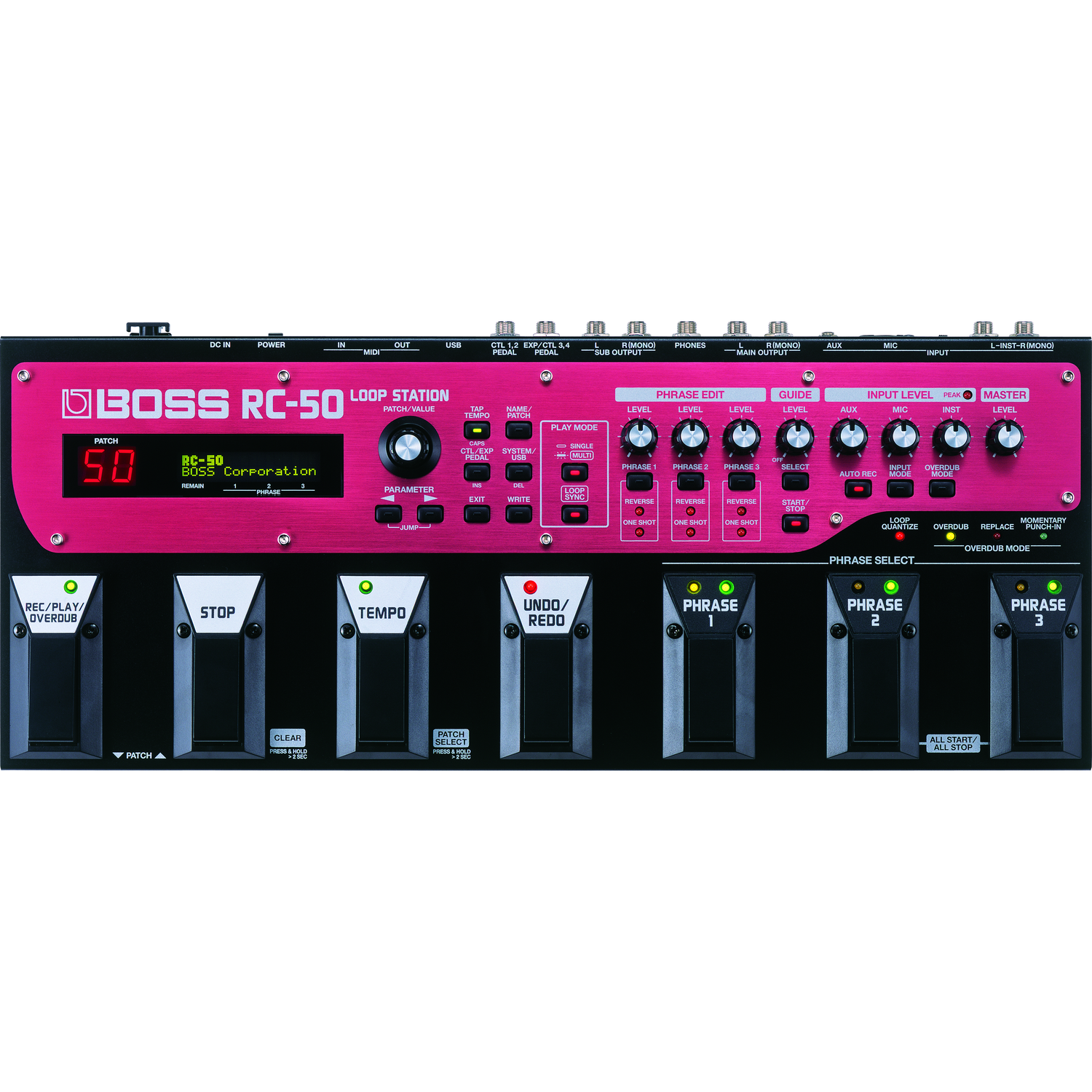 Boss Looper Pedals Boss RC-50 Loop Station