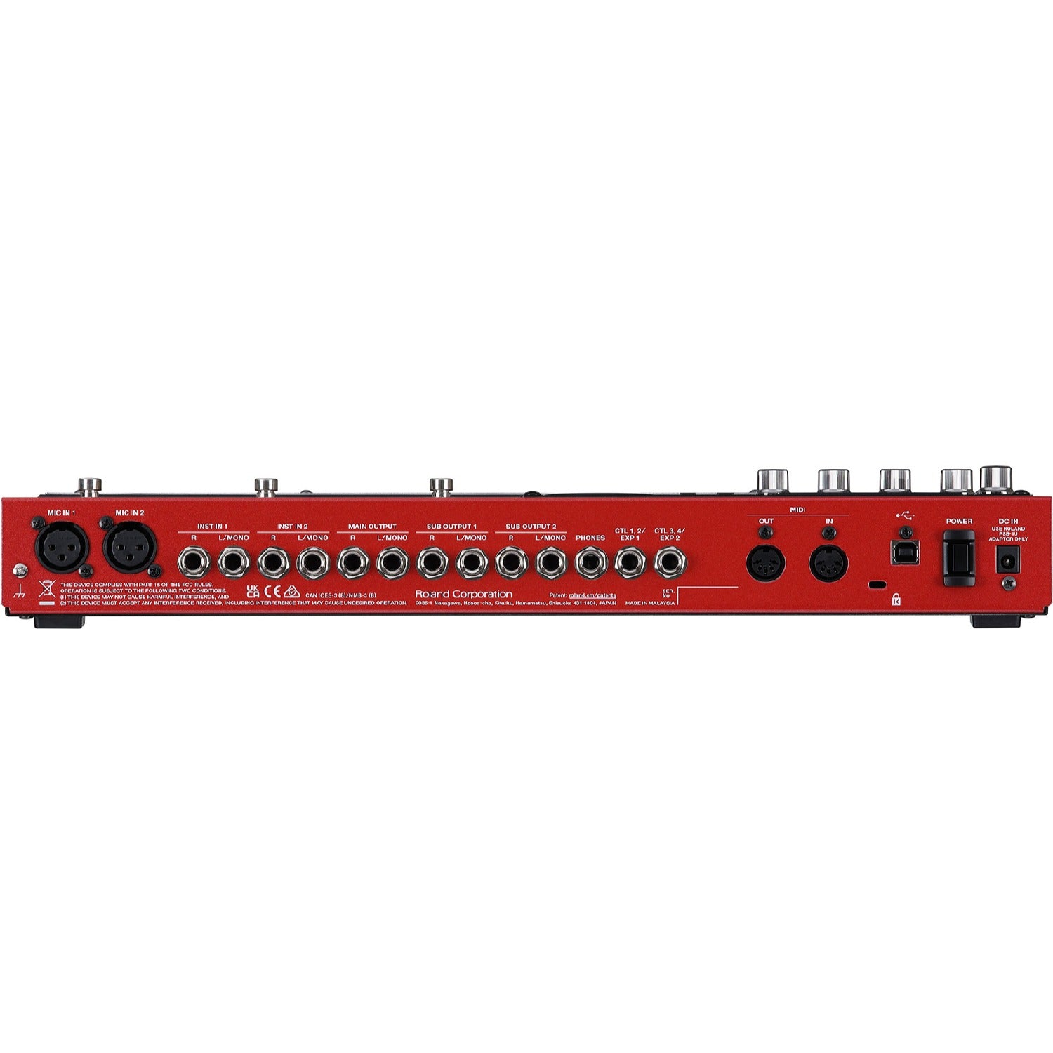 Boss Looper Pedals Red Boss RC-600 Loop Station