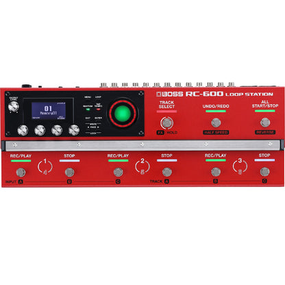 Boss Looper Pedals Red Boss RC-600 Loop Station