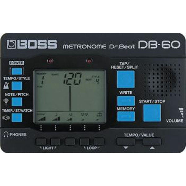 boss metronomes boss db-60 dr. beat metronome