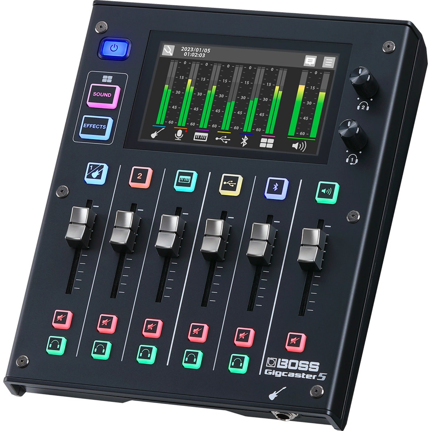 Boss Mixers Boss Gigcaster 5 Audio Streaming Mixer