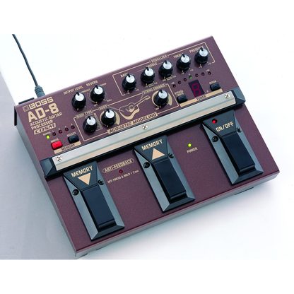Boss Multi Effects Pedals Boss AD-8 Acoustic Guitar Multi Effects Processor