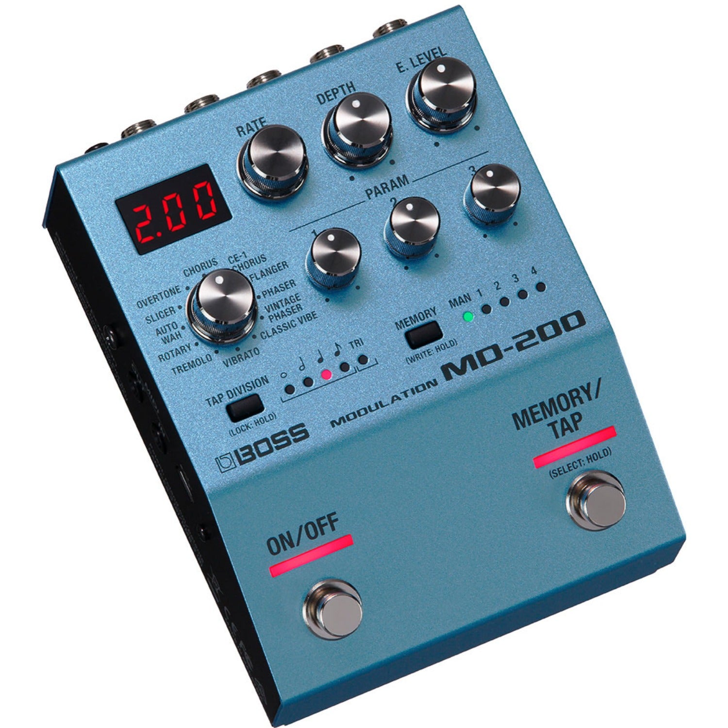 Boss Multi-Effects Pedals Boss MD-200 Modulation Pedal for Electric Guitars