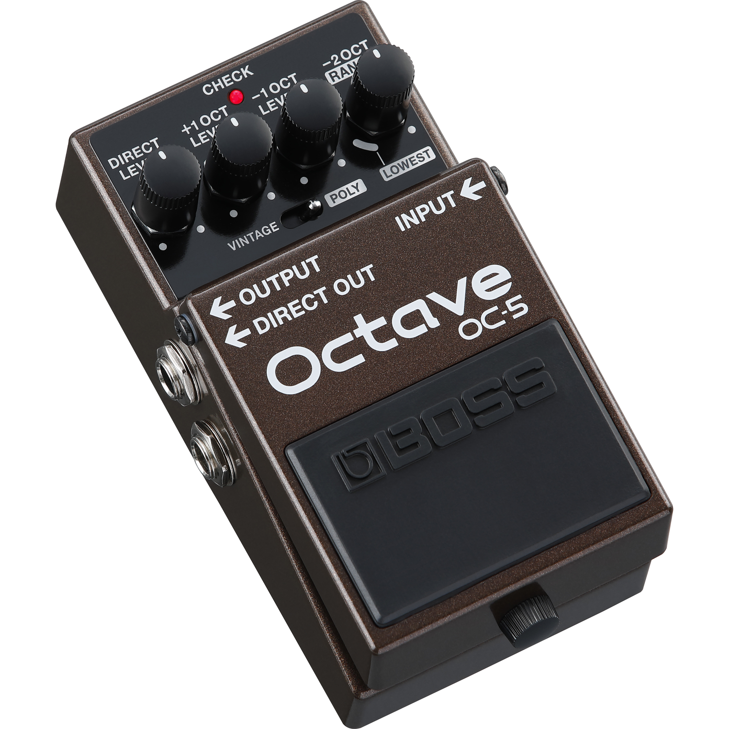 Boss Octave Pedals Black Boss OC-5 Octave Pedals