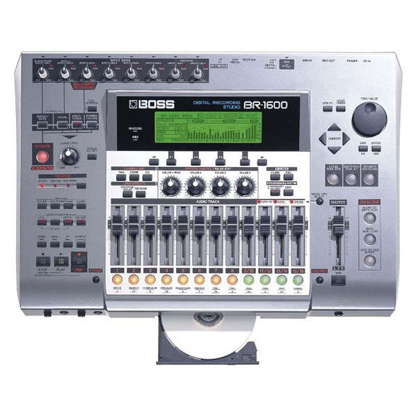 boss portable field recorders boss br1600cd digital recording studio