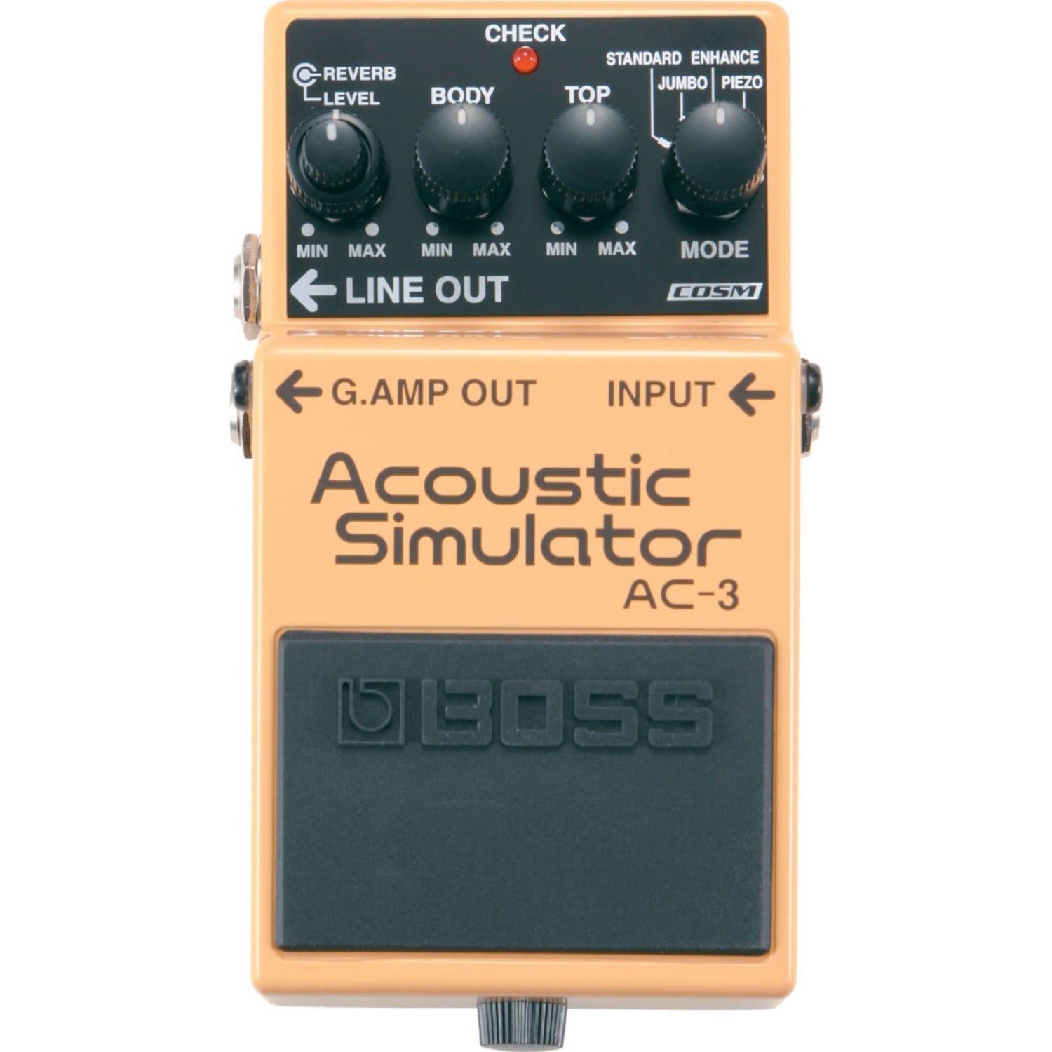 Boss Reverb Pedals Boss AC-3 Acoustic Simulator with Reverb Pedal