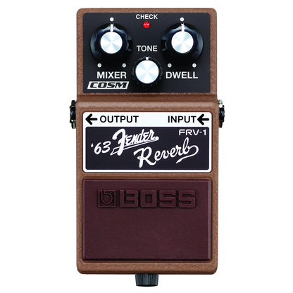Boss Reverb Pedals Boss FRV-1 '63 Fender Reverb Guitar Effects Pedal