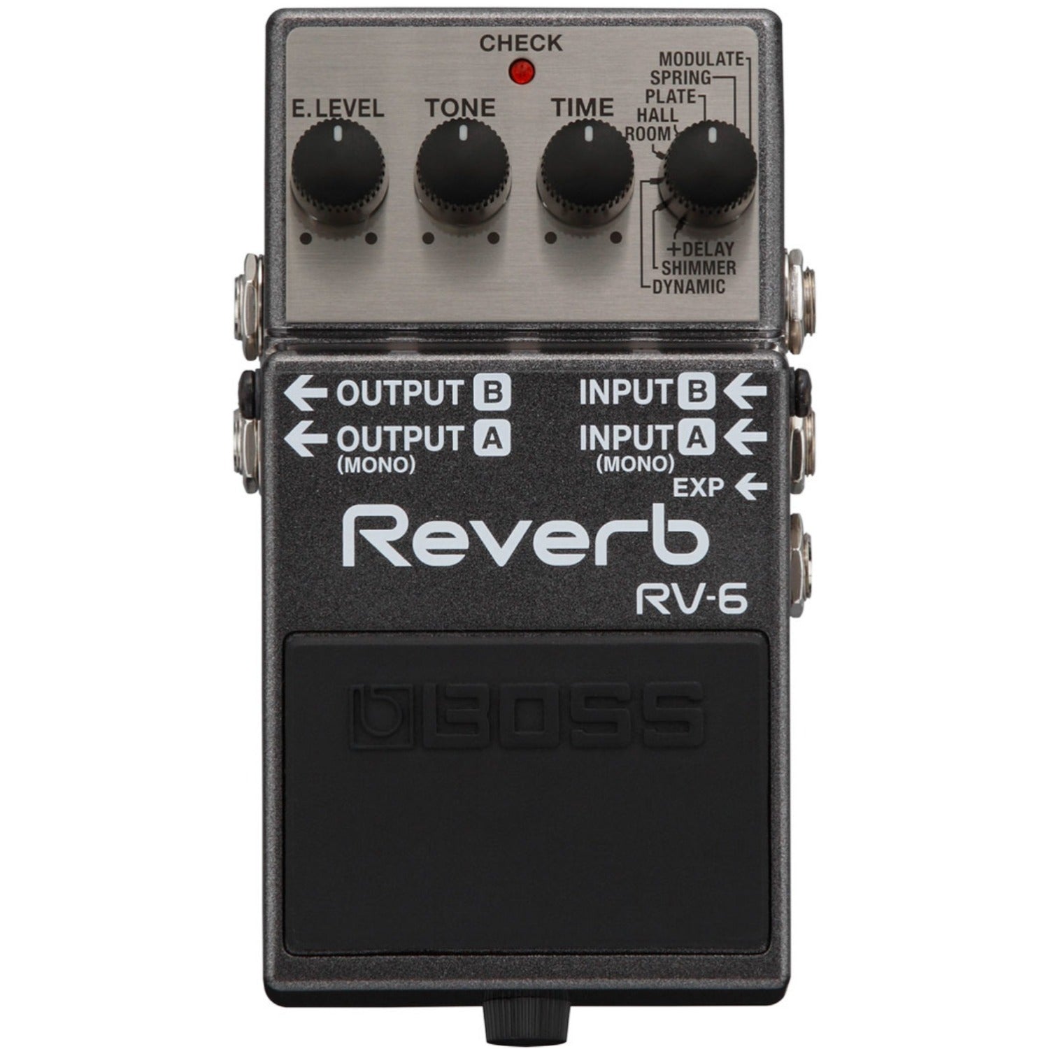 Boss Reverb Pedals Boss RV-6 Digital Reverb Pedal