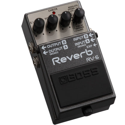 Boss Reverb Pedals Boss RV-6 Digital Reverb Pedal