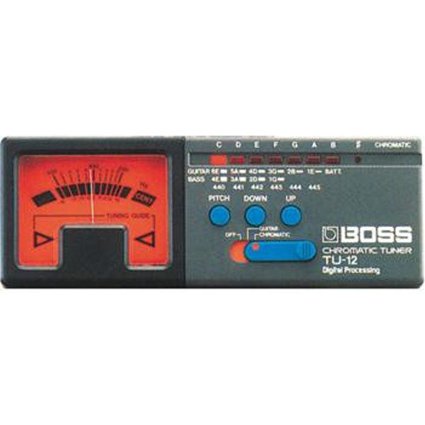 boss tuners boss tu-12 professional chromatic tuner