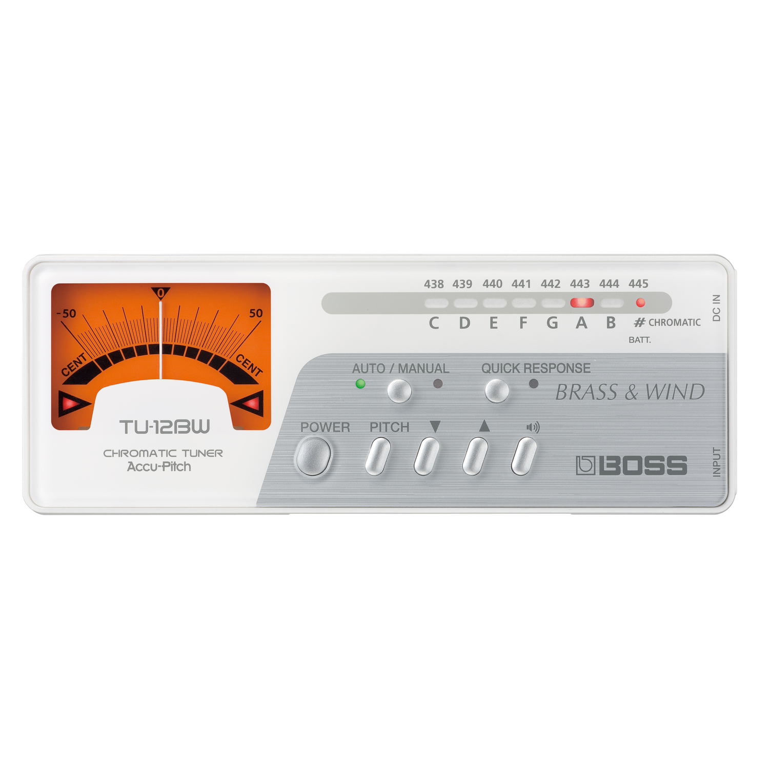 Boss Tuners Boss TU-12BW Chromatic Tuner For Brass & Wind