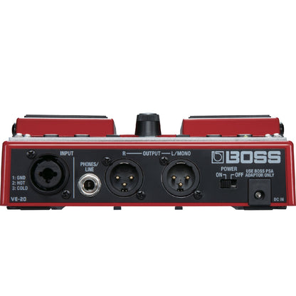 Boss Voice Processors Boss VE-20 Vocal Multi-Effects Processor with Harmony and Looper